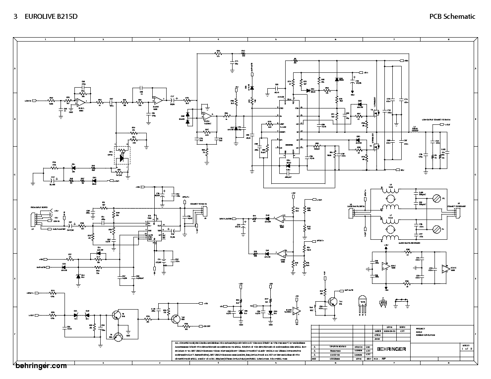 behringer schematic download